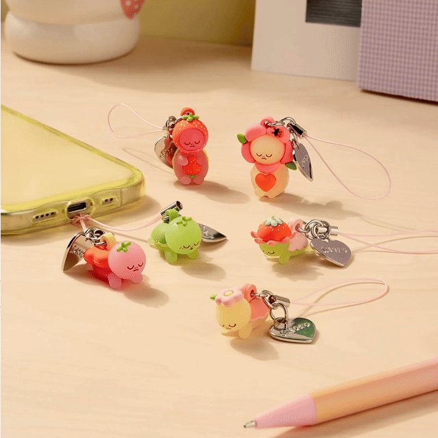 Kawawa Turtles Phone Charm Blind Box