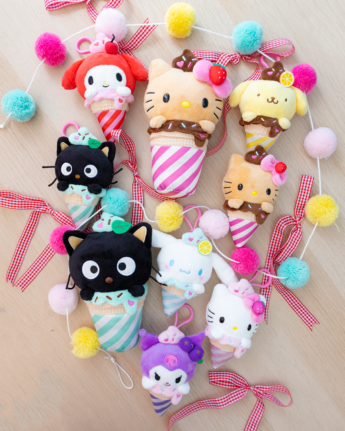 Sanrio Ice Cream Cones