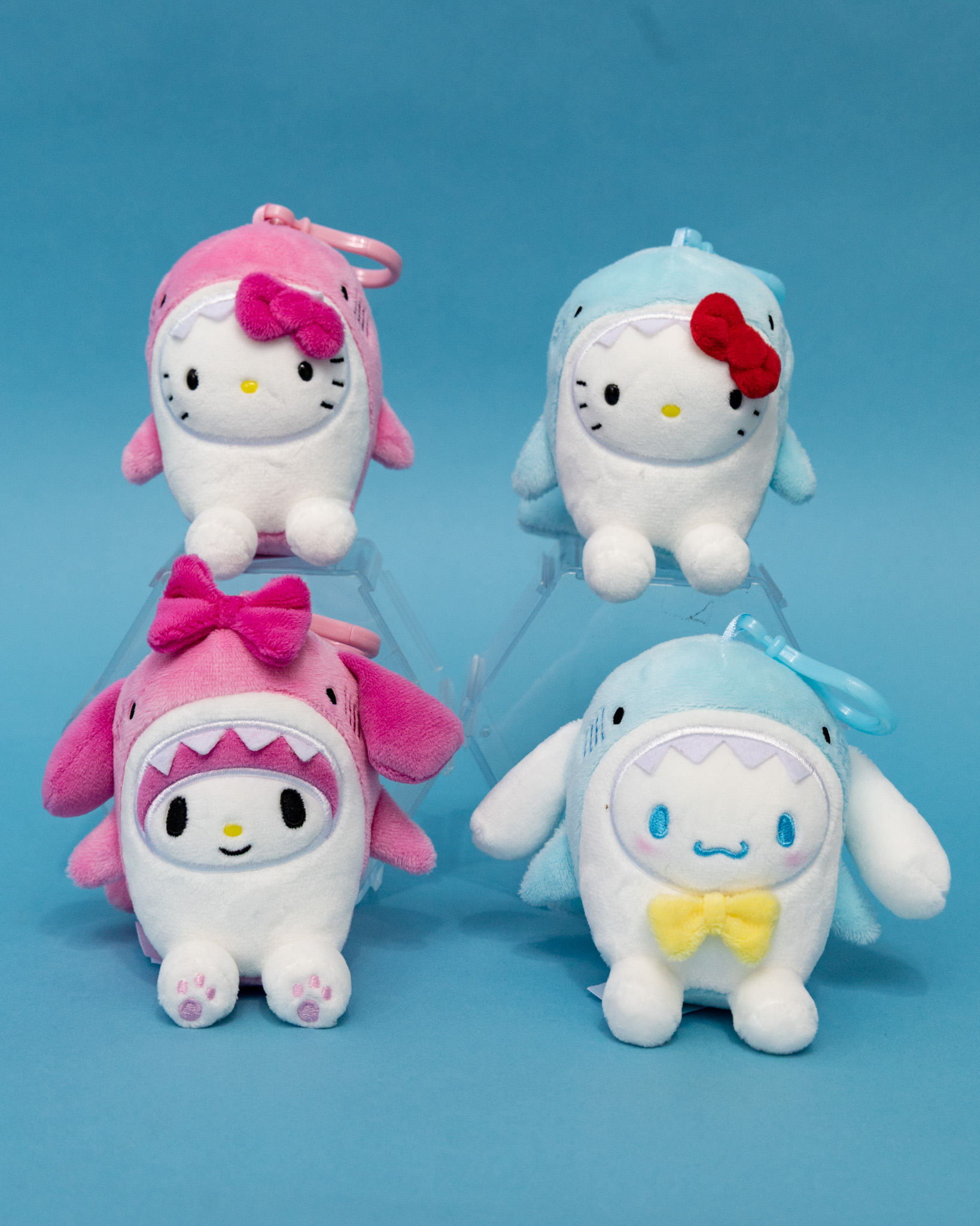 Sanrio Shark Plush Keychain