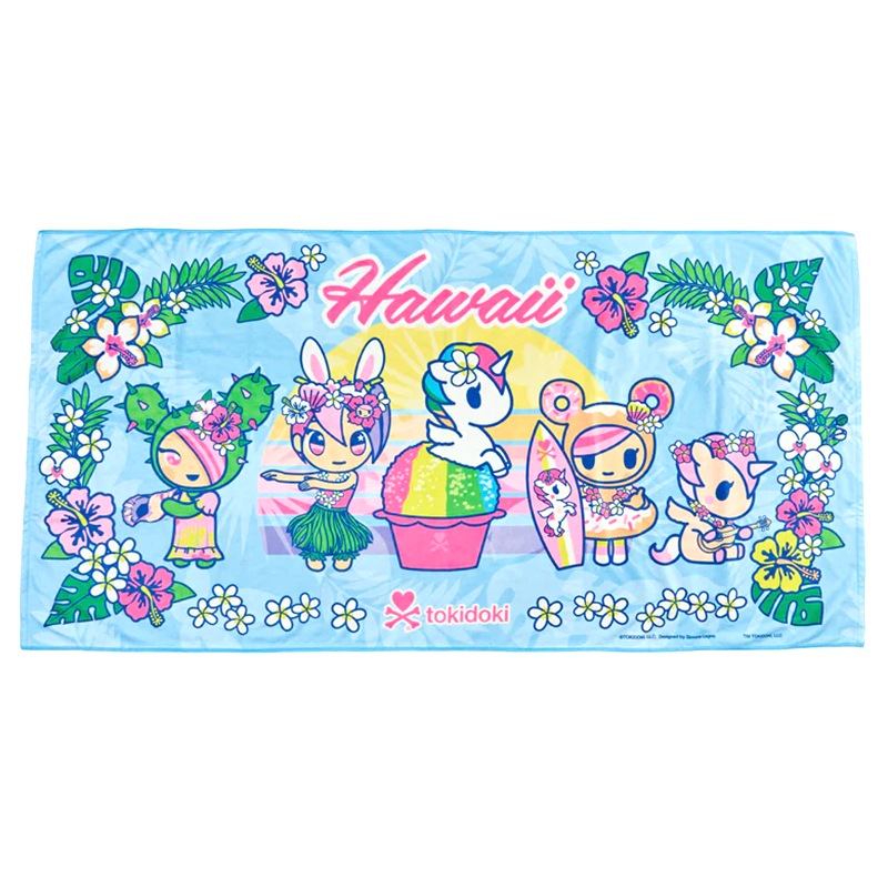 tokidoki Ohana Beach Towel