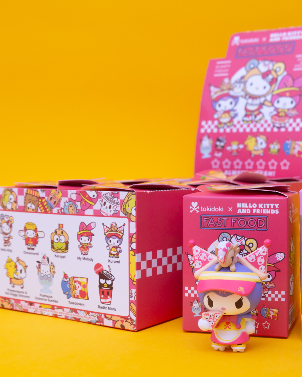tokidoki x Hello Kitty and Friends Fast Food Blind Box