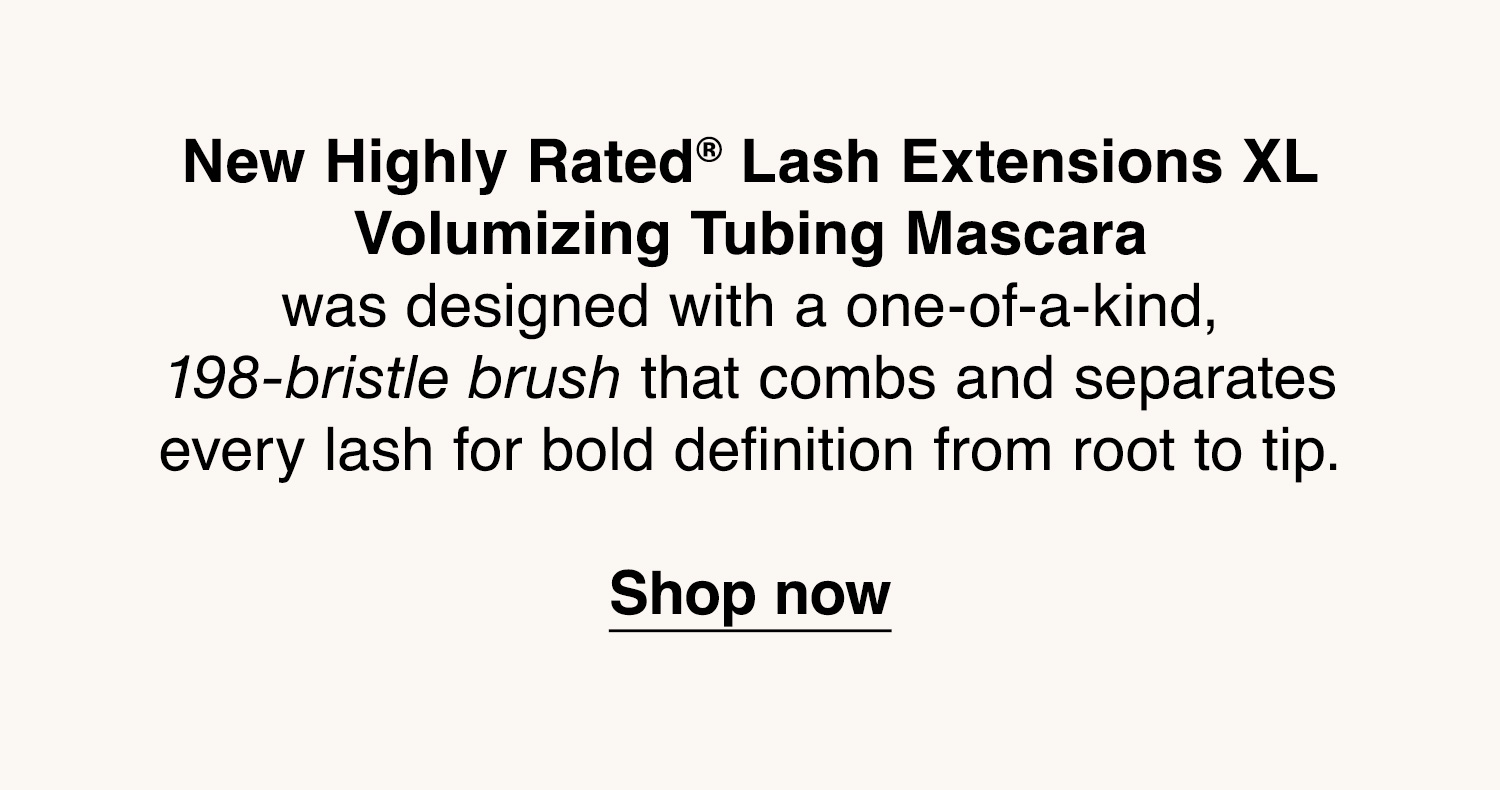 New Highly Rated Lash Extensions XL Volumizing Tubing Mascara 