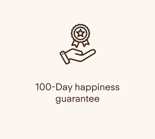 100-Day happiness guarantee