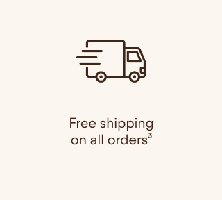 Free ground shipping on all orders*