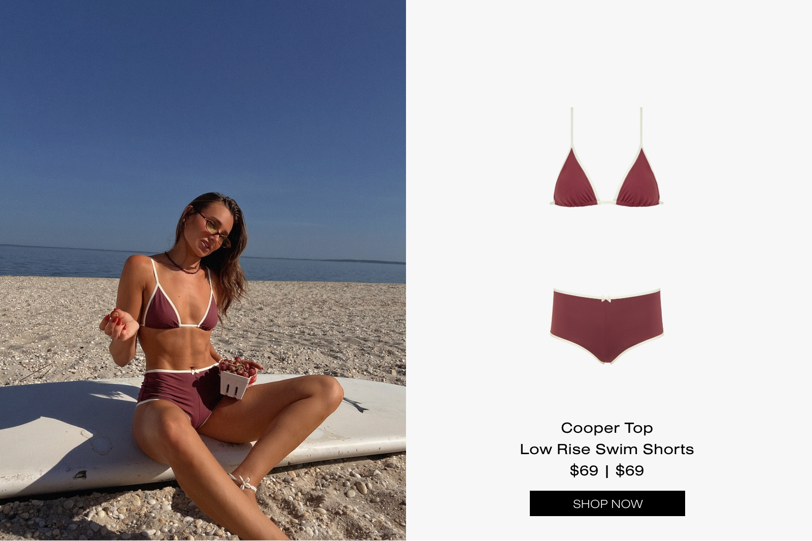 WeWoreWhat High Summer Swim 2025 Cooper Top