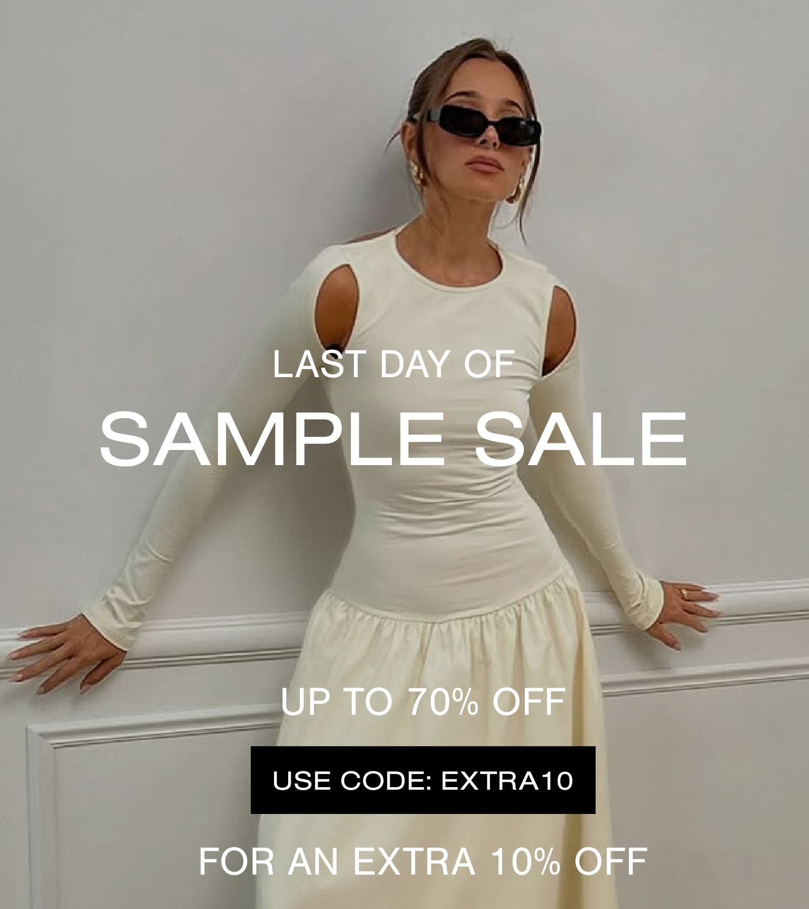 WeWoreWhat Extended Sample Sale with code EXTRA10