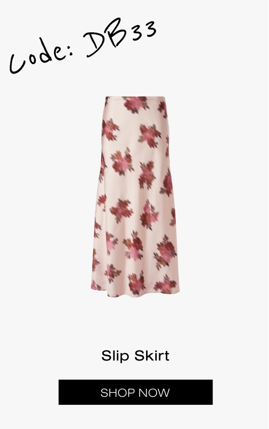 WeWoreWhat Birthday Sale with Code DB33 Slip Skirt
