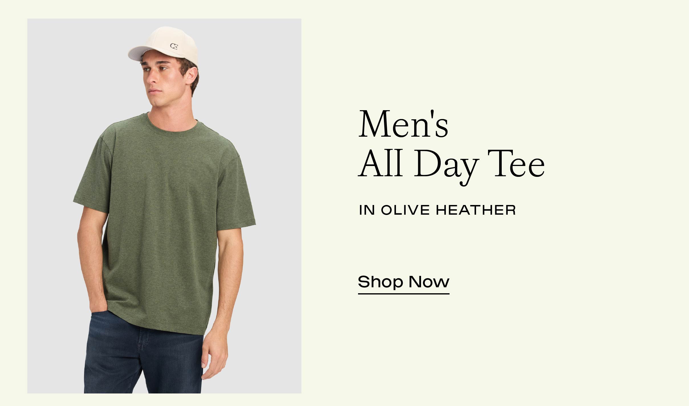 MEN'S ALL DAY TEE SHOP NOW