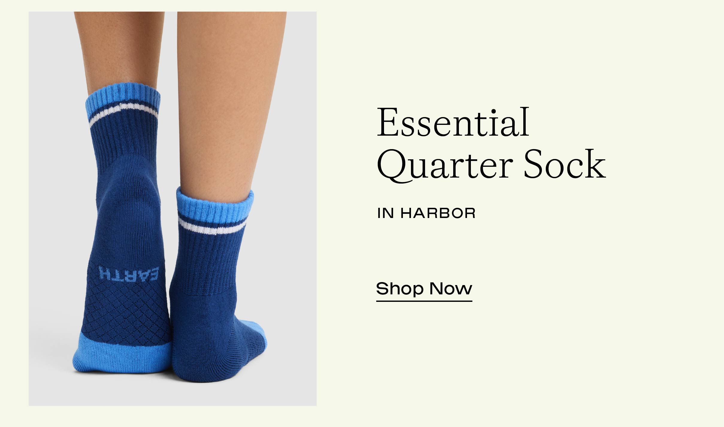ESSENTIAL QUARTER SOCK