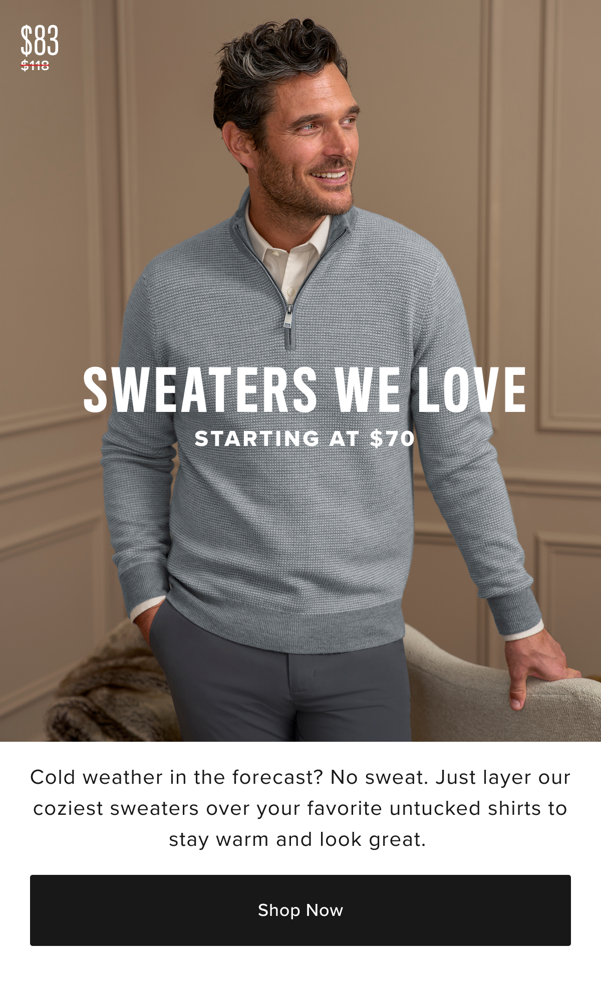 Sweaters We Love Starting at $65