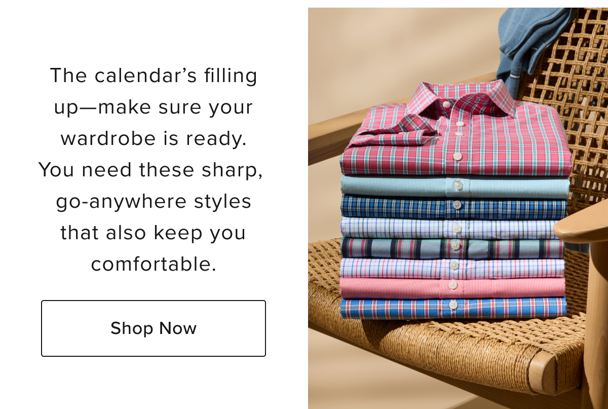 Go-anywhere styles that look sharp and keep you comfortable through the season.