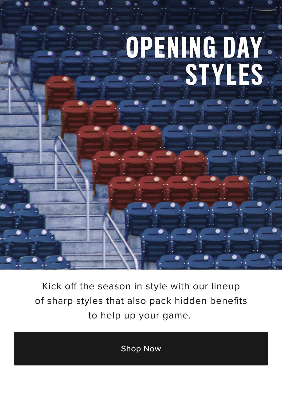 Kick off the season in style: featuring our sharpest styles that help up your game. Kick off the season in style: featuring our sharpest styles that help up your game.