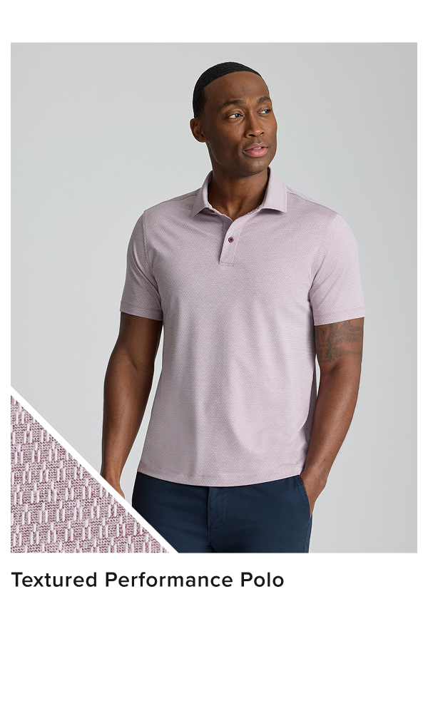 Shop Fig Textured Performance Polo Shop Fig Textured Performance Polo