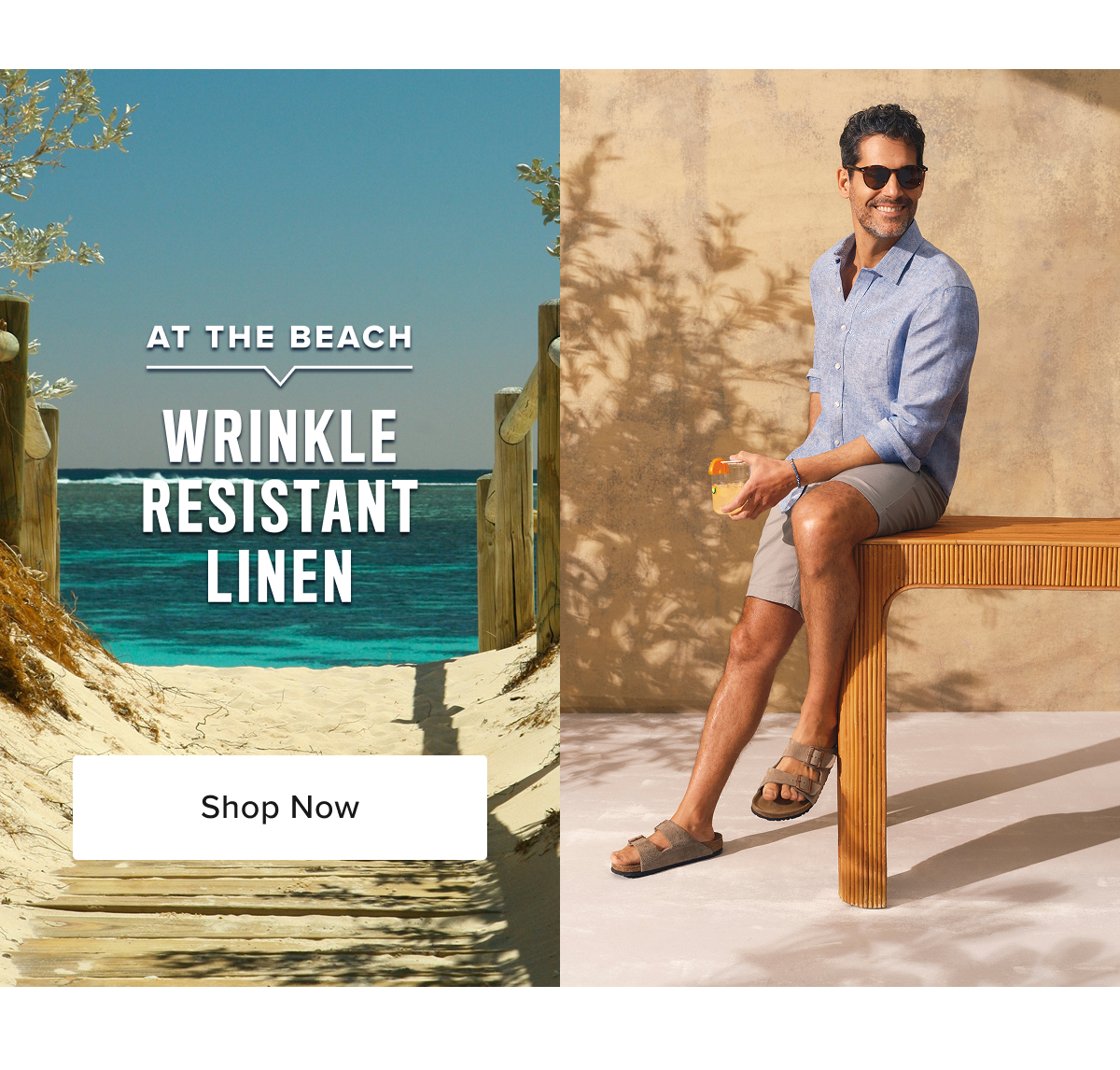 Wrinkle-Resistant Linen Styles For The Beach Wrinkle-Resistant Linen Styles For The Beach