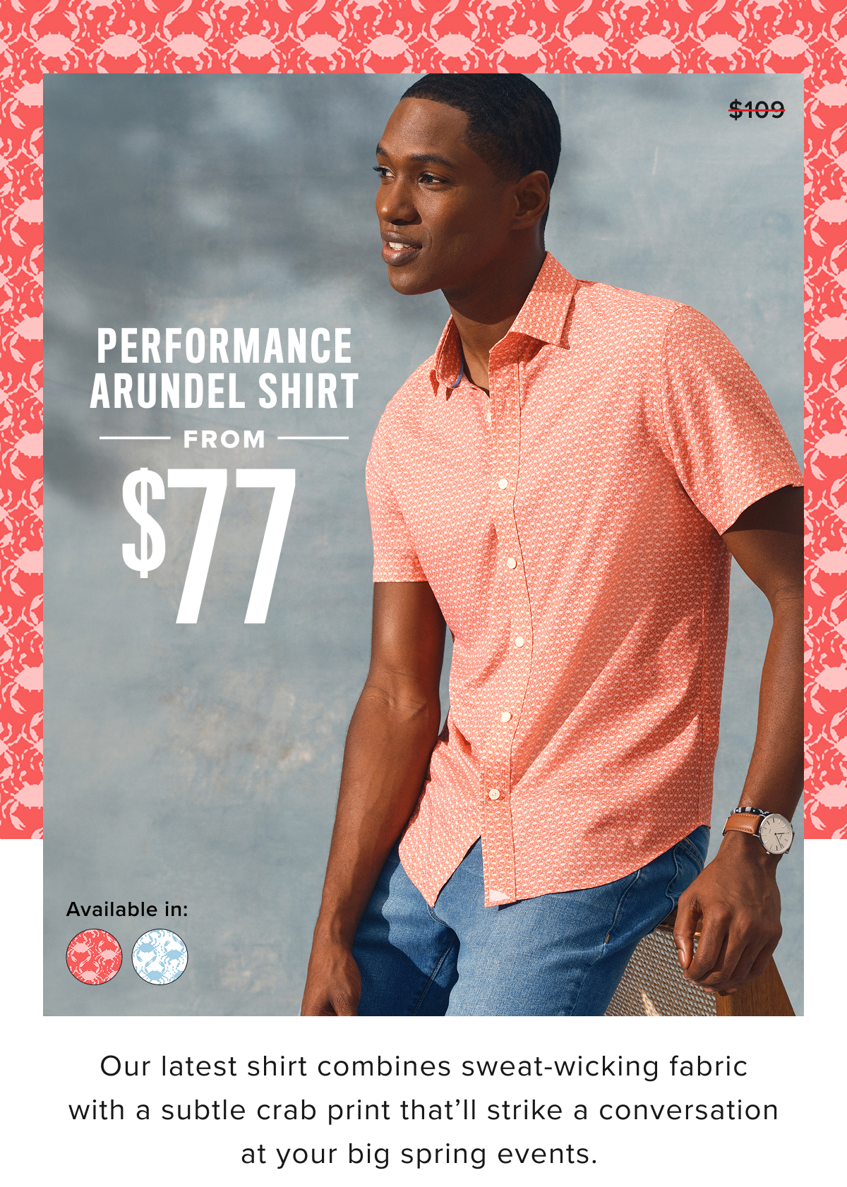 Performance Arundel Shirt From $77