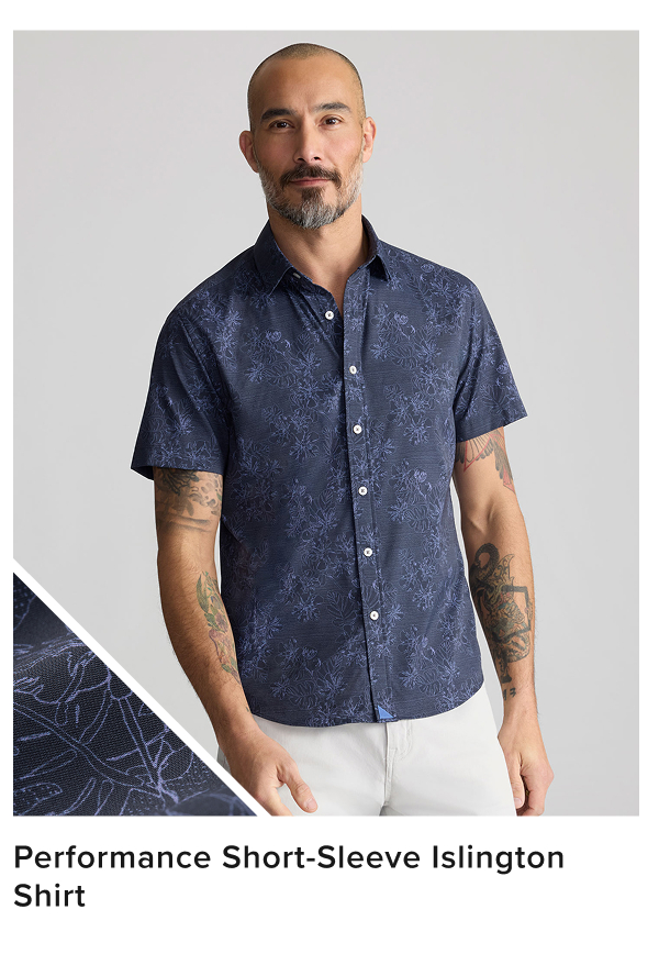 Performance Short-Sleeve Islington Shirt