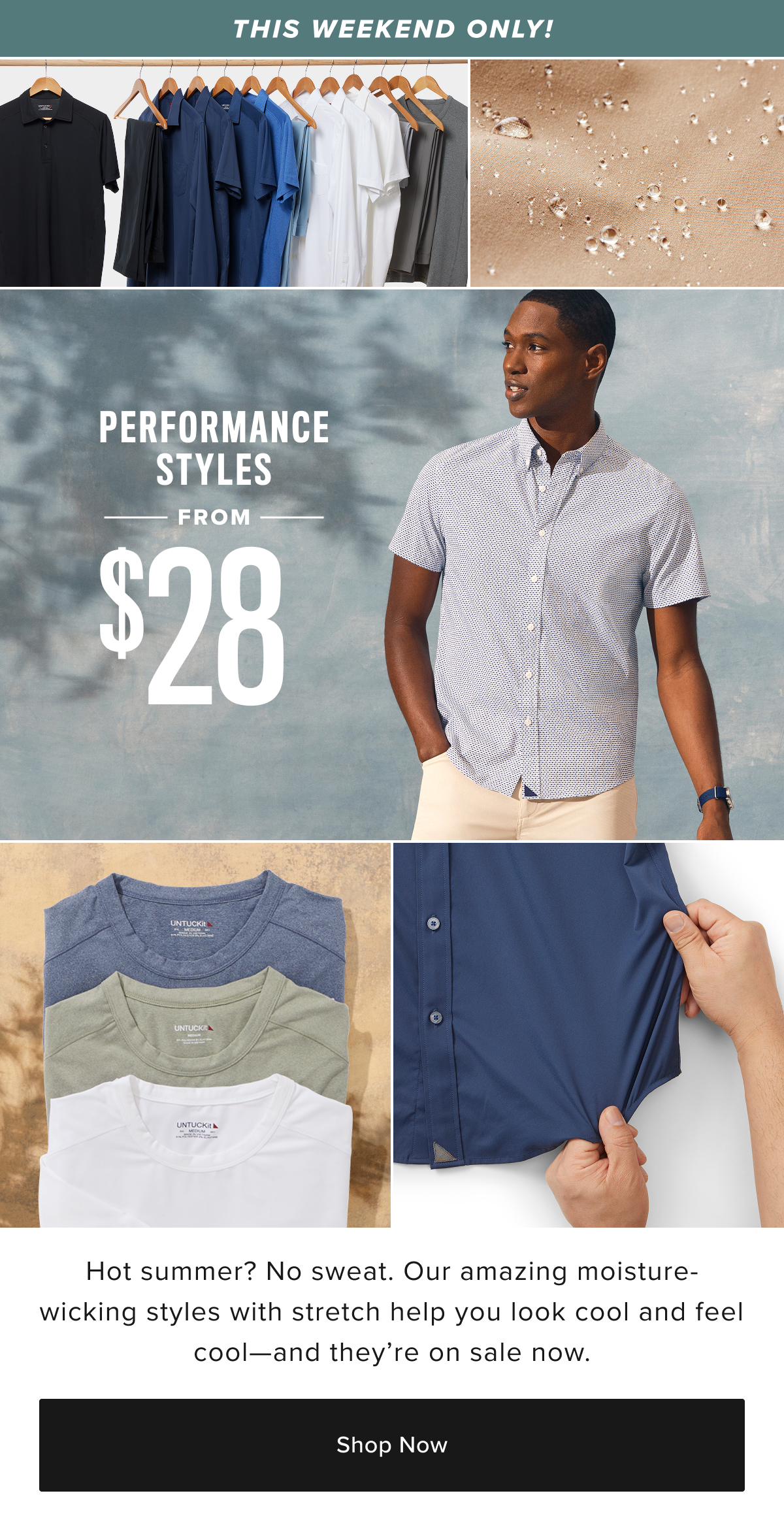 Performance Styles From $28