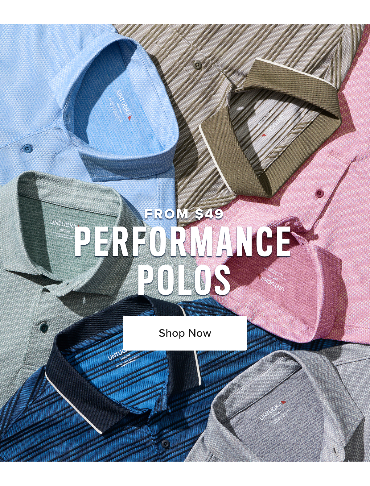 Performance Polos From $49