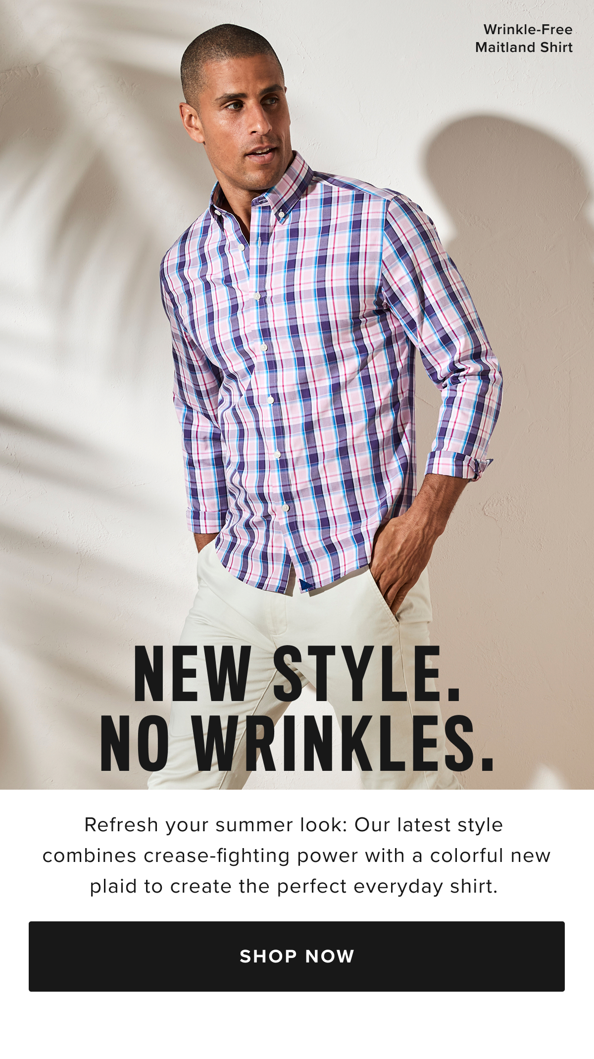 UNTUCKit's fan favorite Wrinkle-Resistant Linen Cameron Shirt is now $63 for a limited time only! Shop now while summer styles are 30% off for July 4th