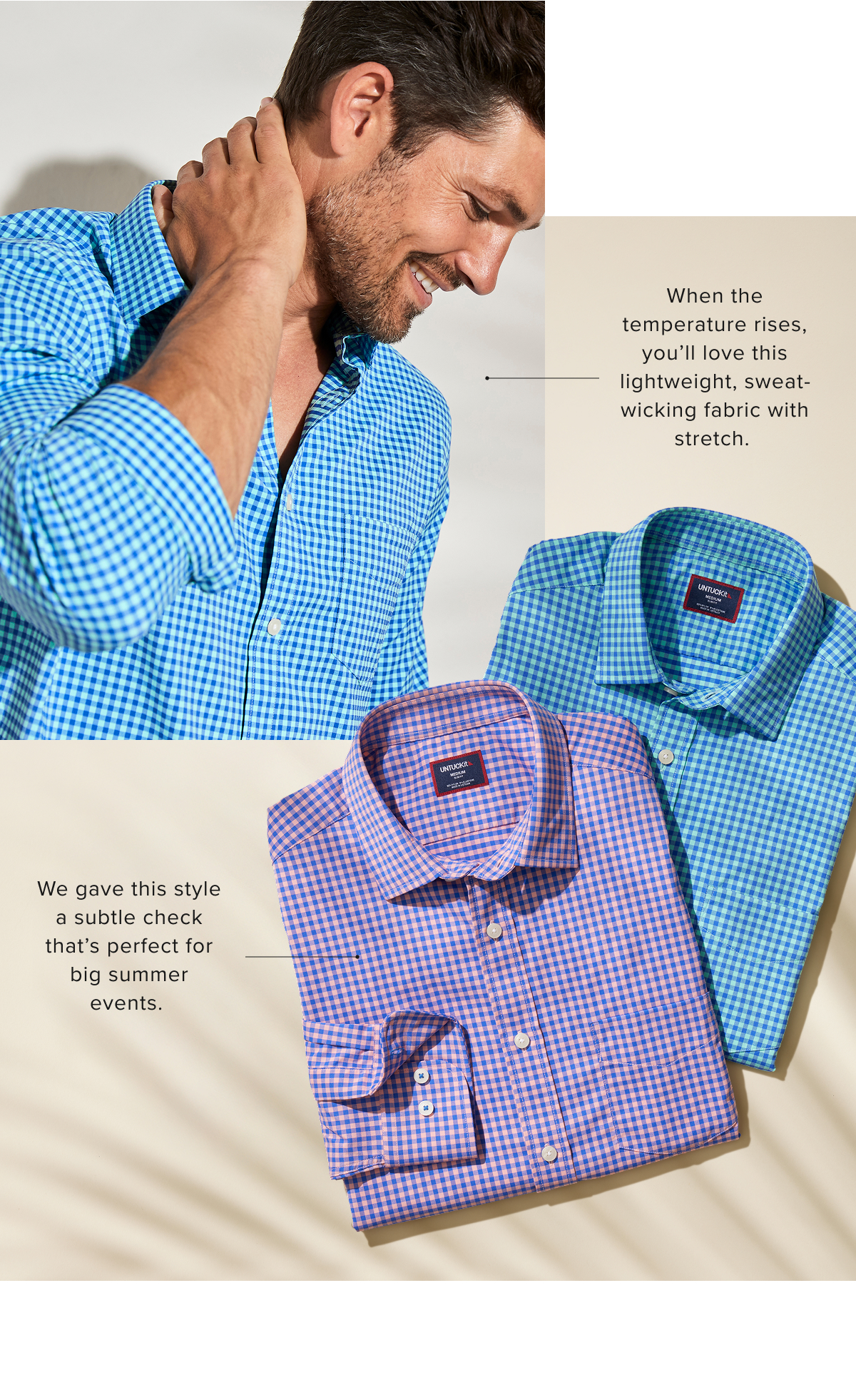 The Performance Quinby Shirt is now on sale for $68! Shop this lightweight, sweat-wicking shirt just in time for summer. Plus, shop up to 35% off UNTUCKit's Performance styles