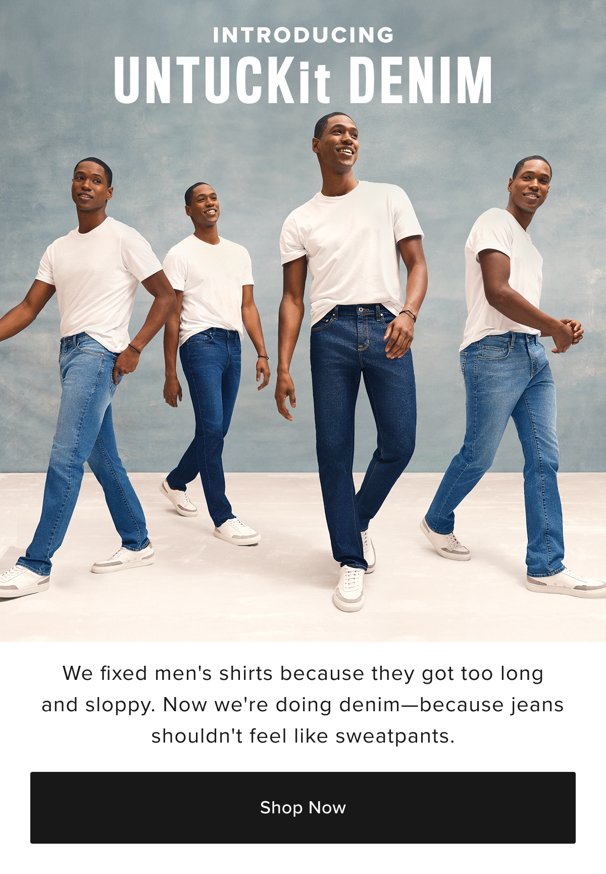 Introducing UNTUCKit Denim