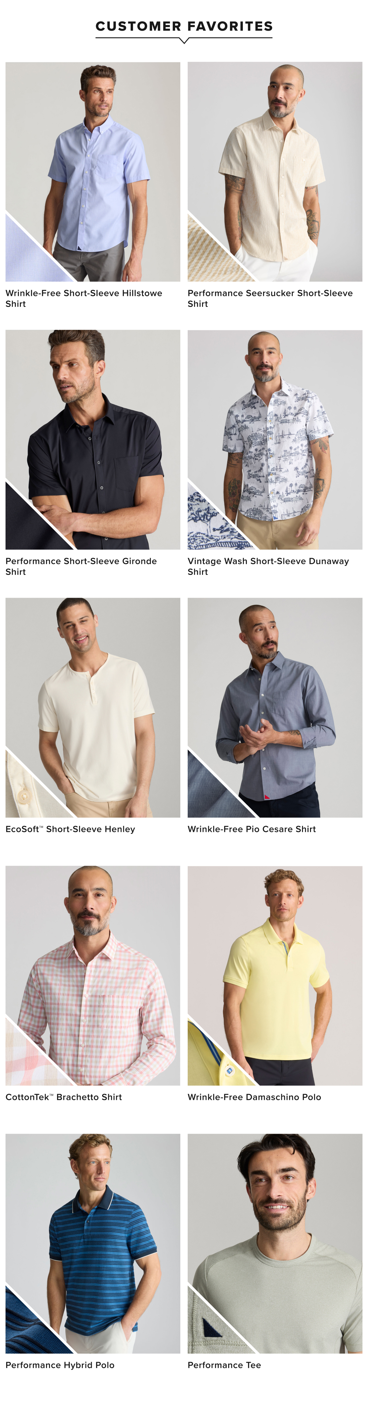 Shop 100% SUPIMA Wrinkle-Free cotton