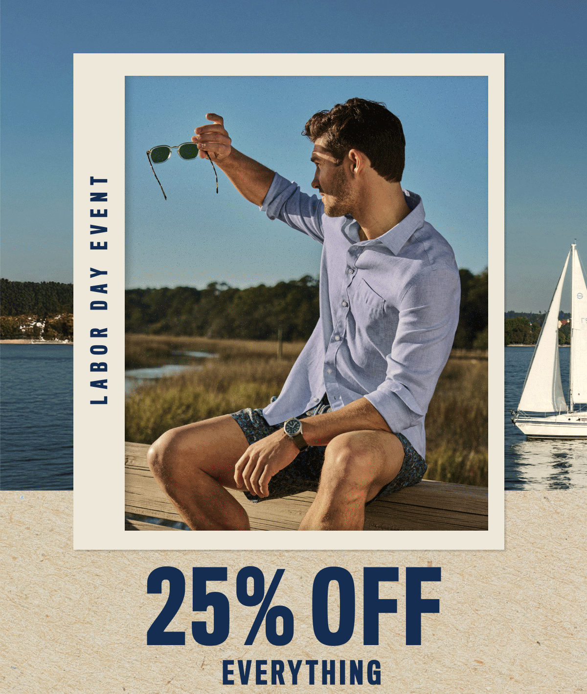 Labor Day Event: Model is wearing UNTUCKIt summer styles. 