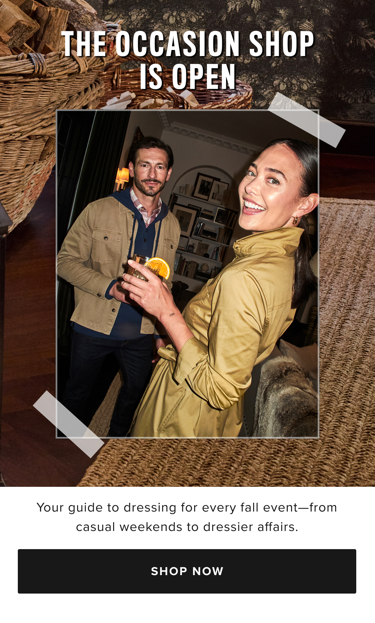 Our occasion collection is designed to elevate your look for every special moment. Whether you're dressing up for big events, heading for a night out, gearing up for a weekend getaway, or dressing for success in the office, we’ve got the perfect styles for you.