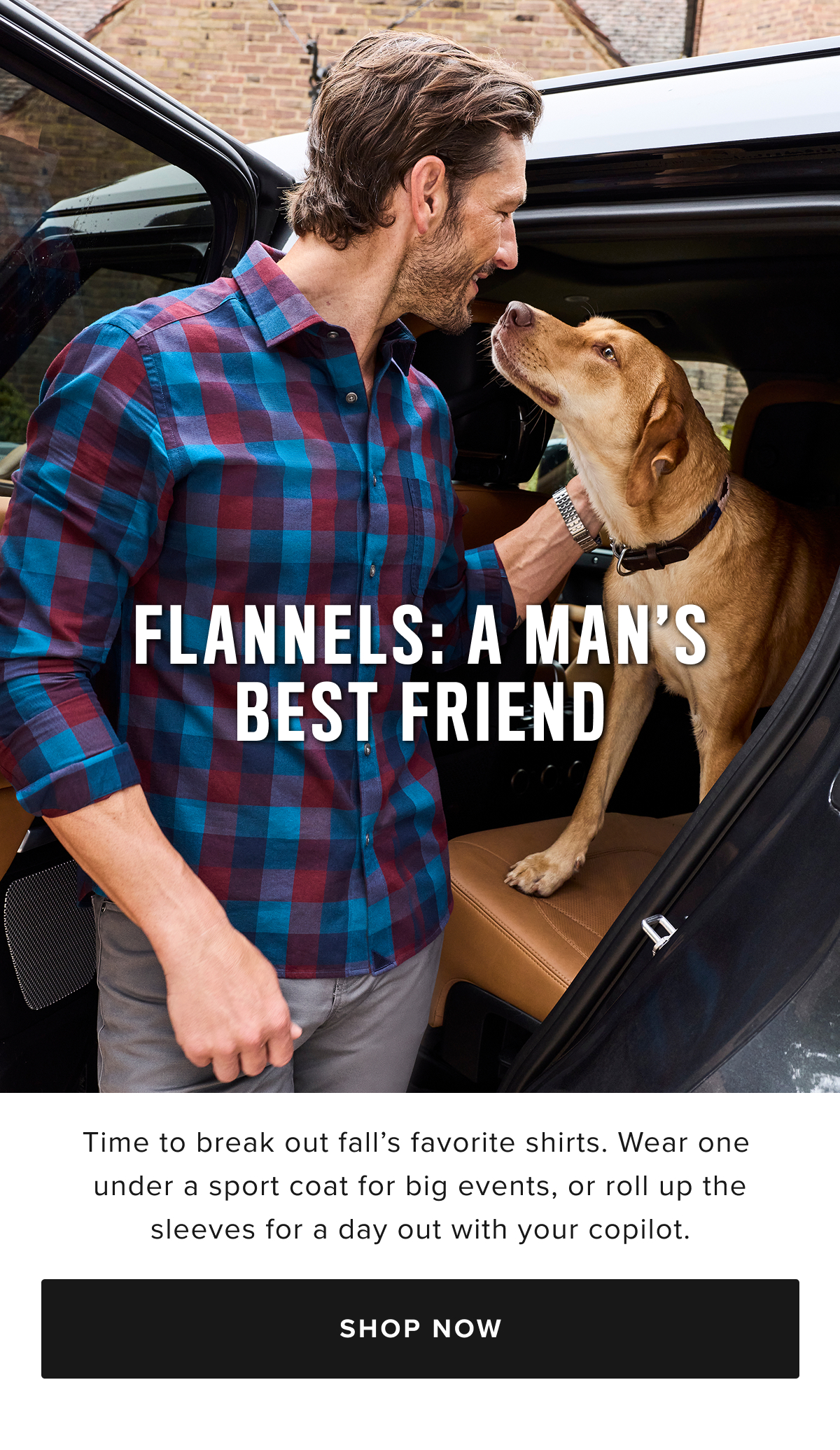 Finally, its flannel season Finally, its flannel season