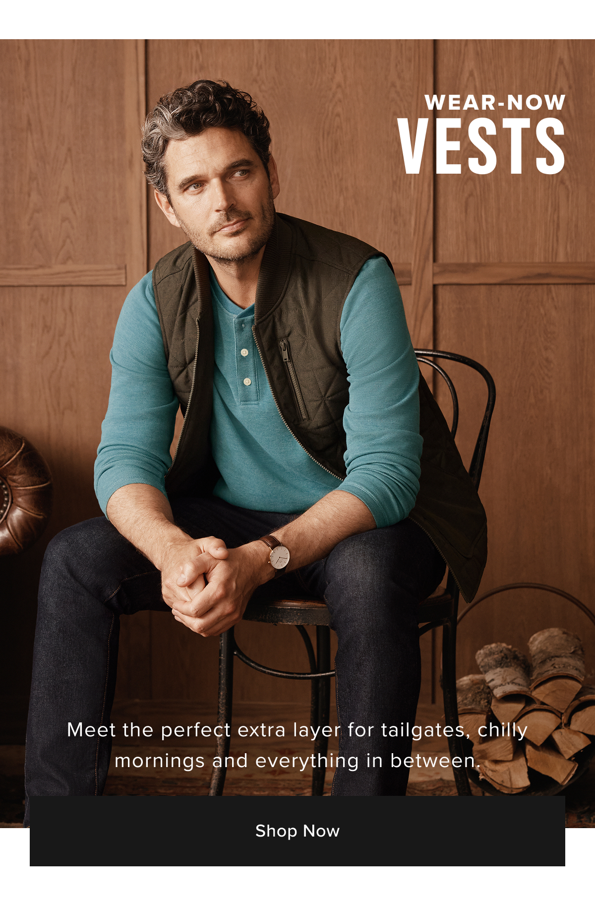 Shop Now- Wear-Now Vests- The perfect extra layer Shop Now- Wear-Now Vests- The perfect extra layer