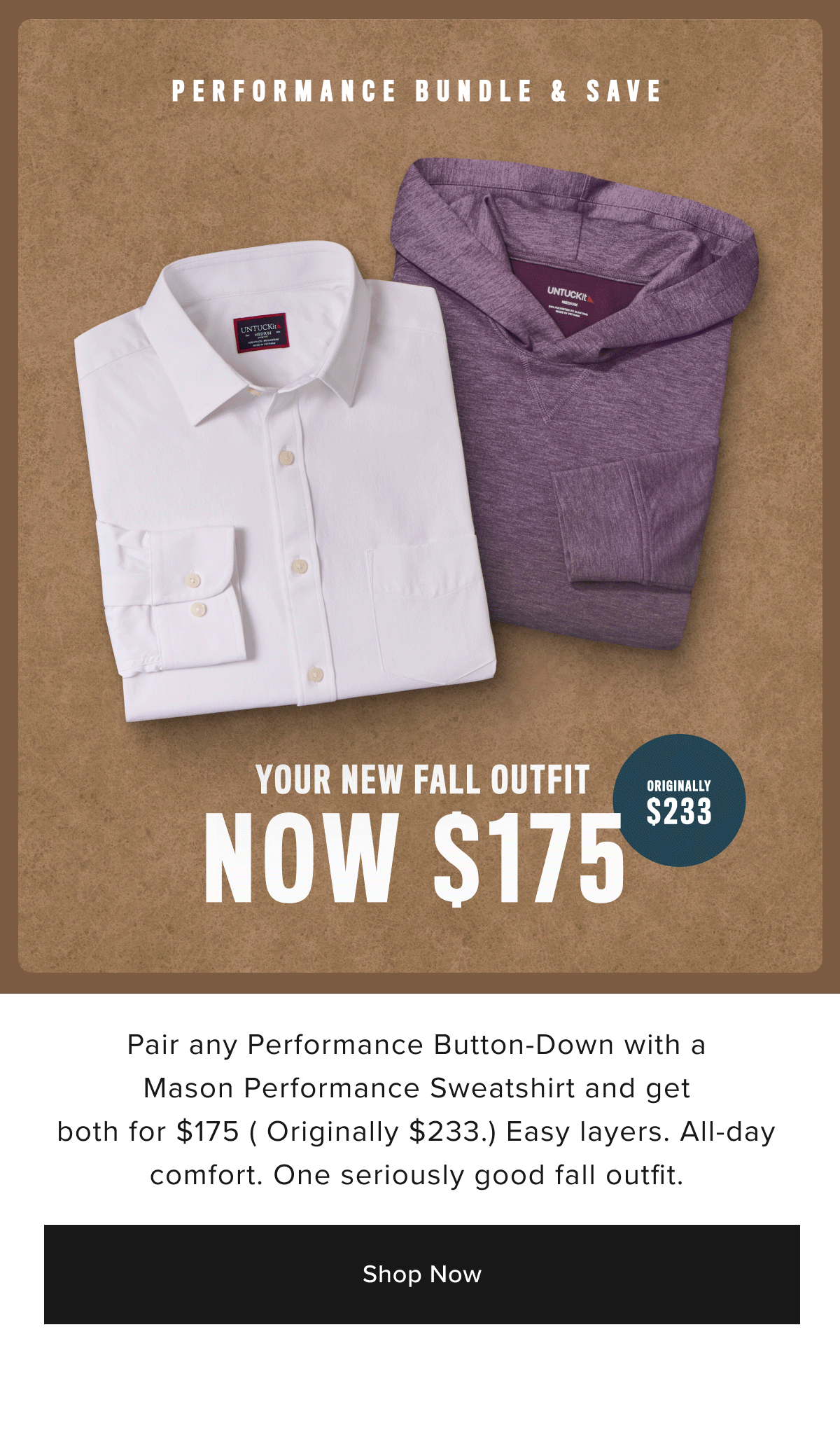 Shop Now- Your New Fall Outfit Now $175 Shop Now- Your New Fall Outfit Now $175