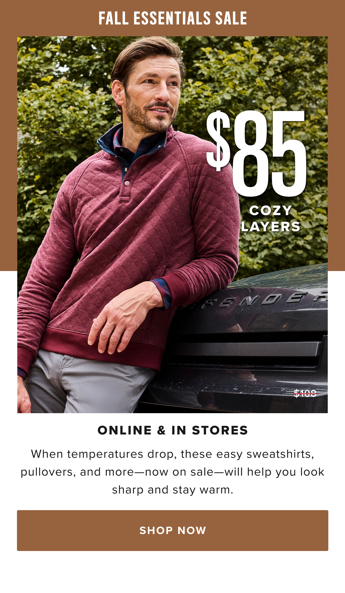 $85 Cozy Layers $85 Cozy Layers