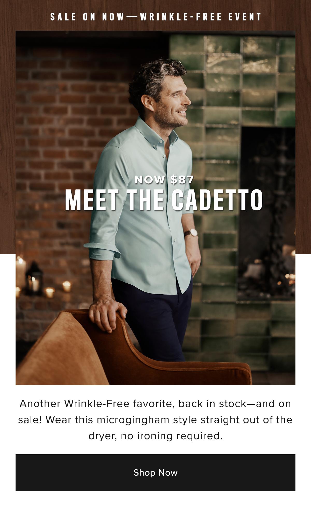 Meet the Cadetto- Now $87