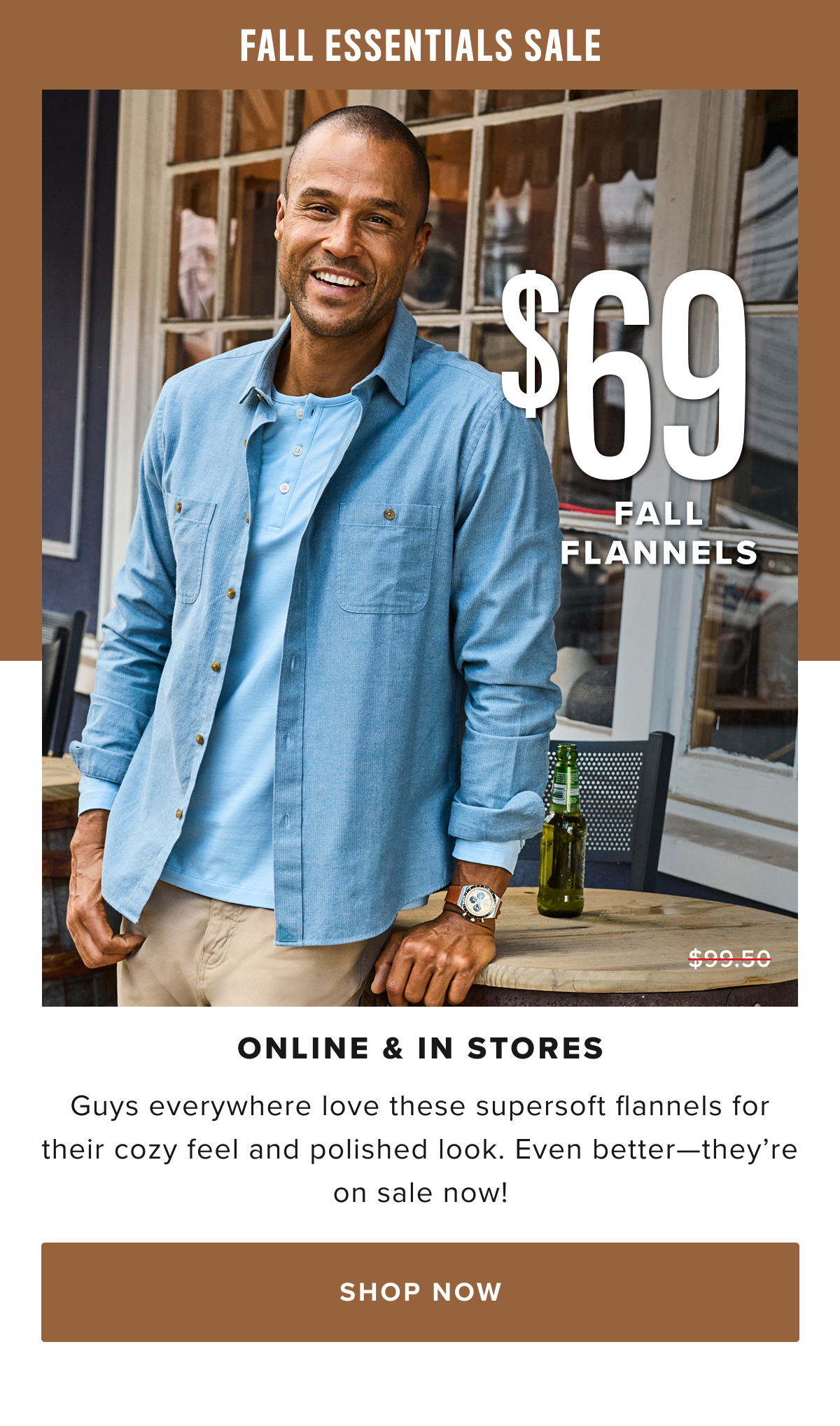 $69 Fall Flannels