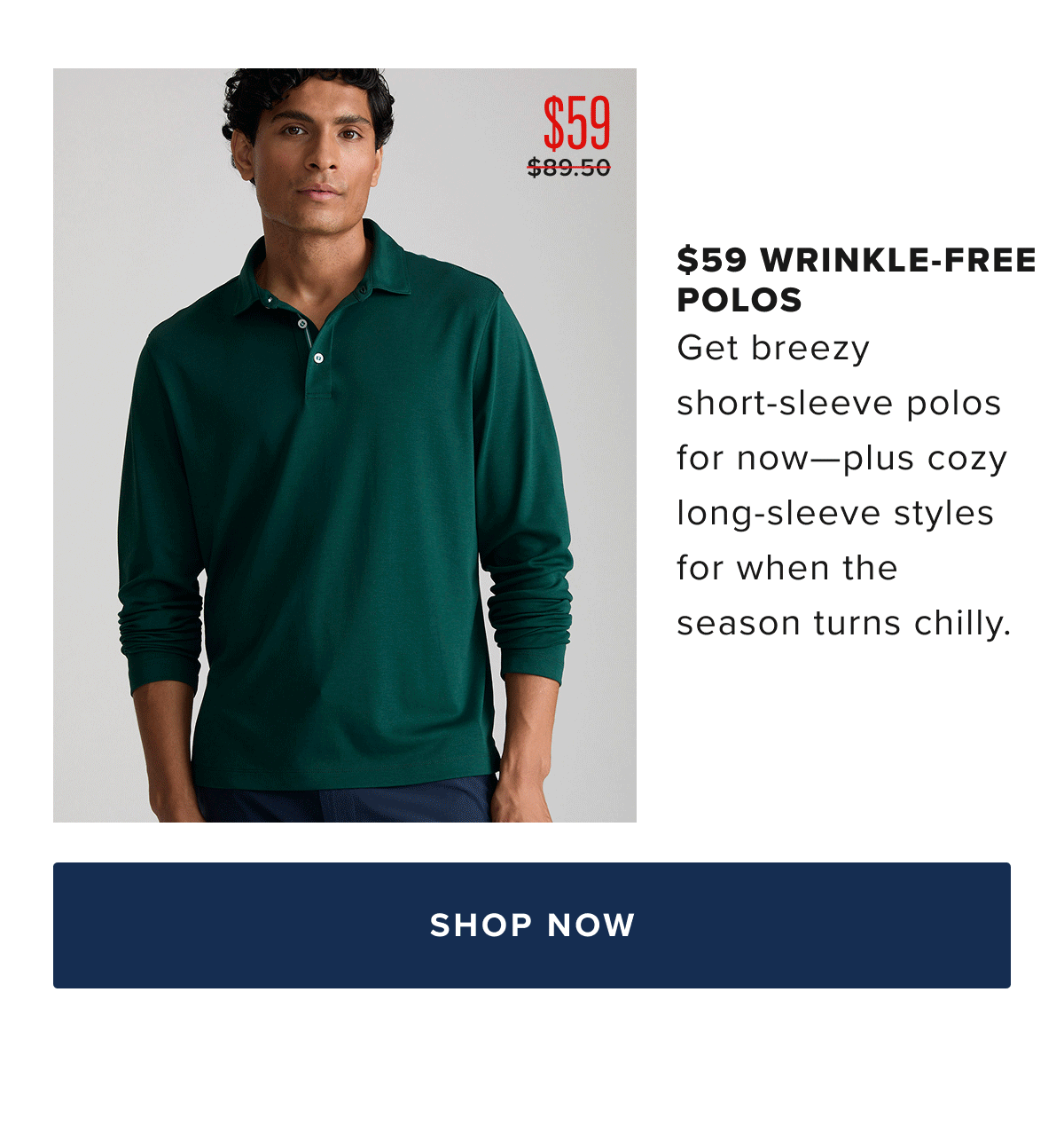 Browse our bestselling Wrinkle-Free button-downs, polos, and shirts today, available online or at your local UNTUCKit store. Embrace the convenience of Wrinkle-Free fashion and enjoy looking your best with minimal effort.