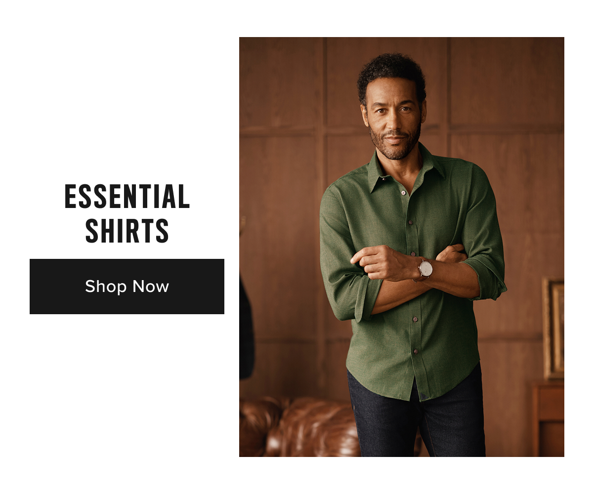Shop Now- Essential Shirts