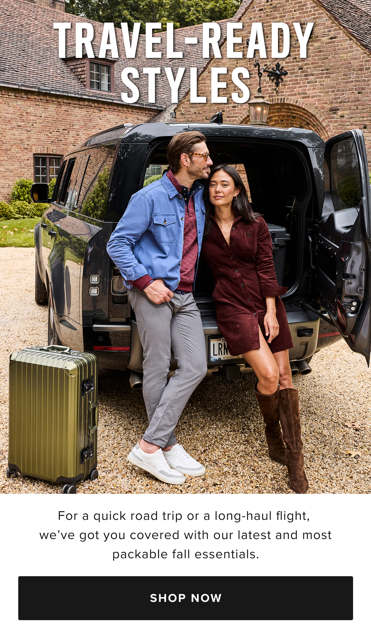 Getaway Styles: Whether you're off on a weekend adventure or a tropical retreat, our men's linen shirts and casual dress shirts are perfect for those breezy days. Don’t forget the versatile chino pants for men and khaki pants for a laid-back yet refined look. From men's short-sleeve button-downs to classic long-sleeve untucked shirts for men, our getaway collection will have you ready for anything.