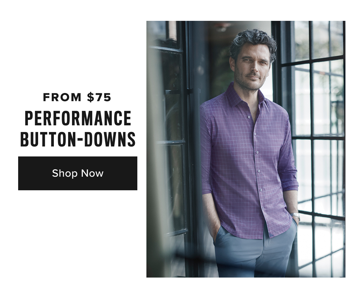 Shop Now- Performance Button-Downs