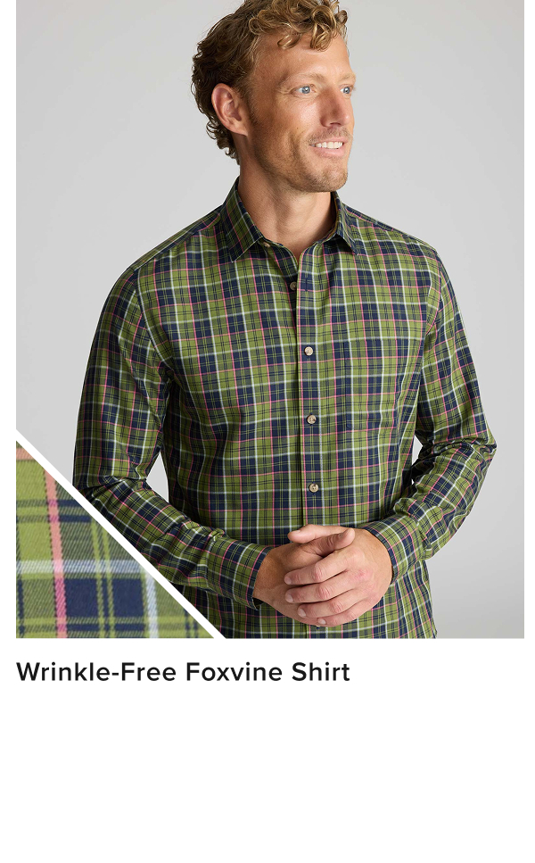 Wrinkle-Free Foxvine Shirt