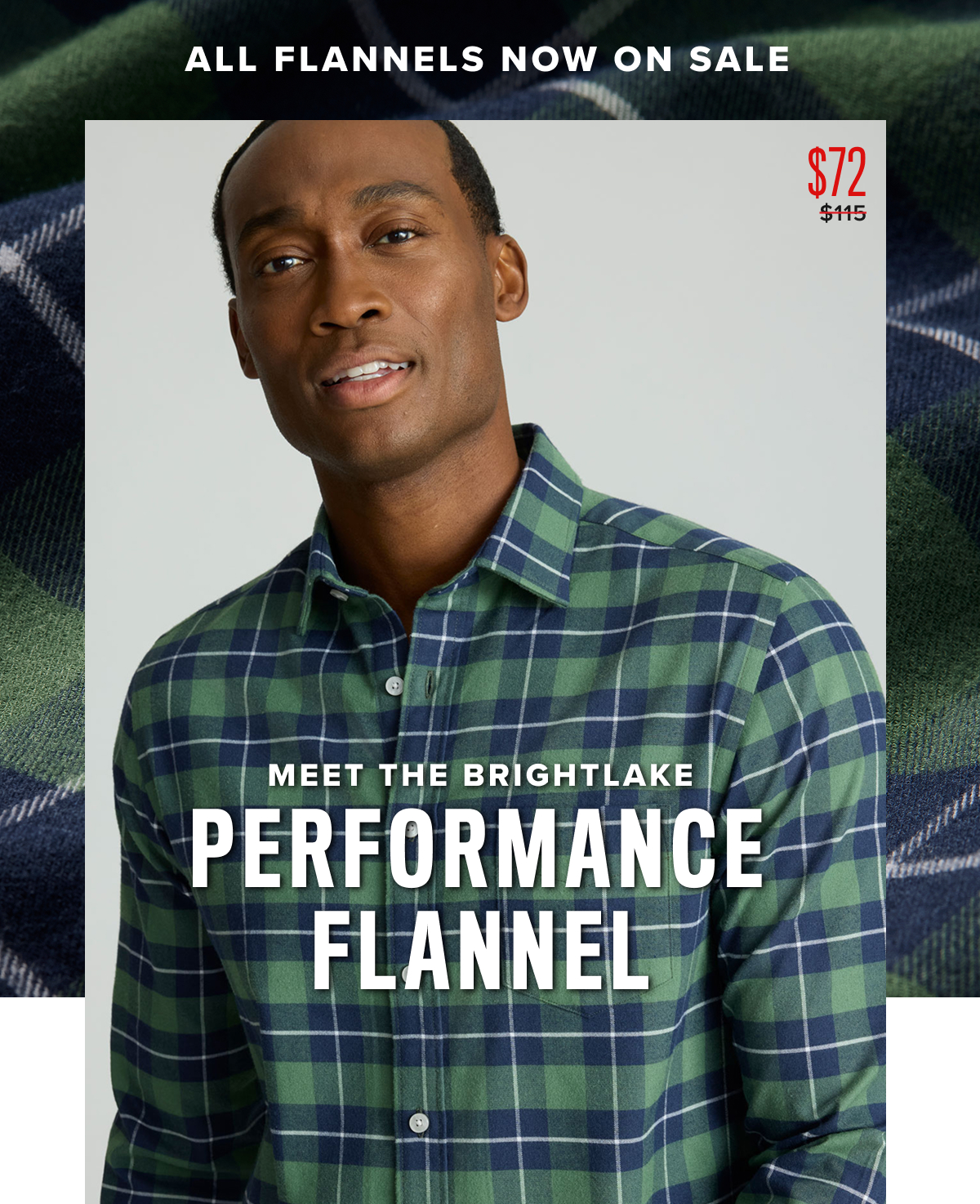 All Flannels Now On Sale for $72 All Flannels Now On Sale for $72