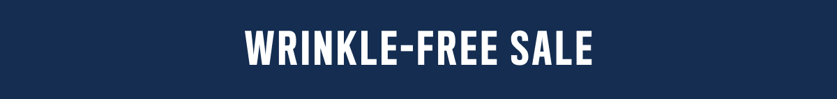 Wrinkle-Free Sale