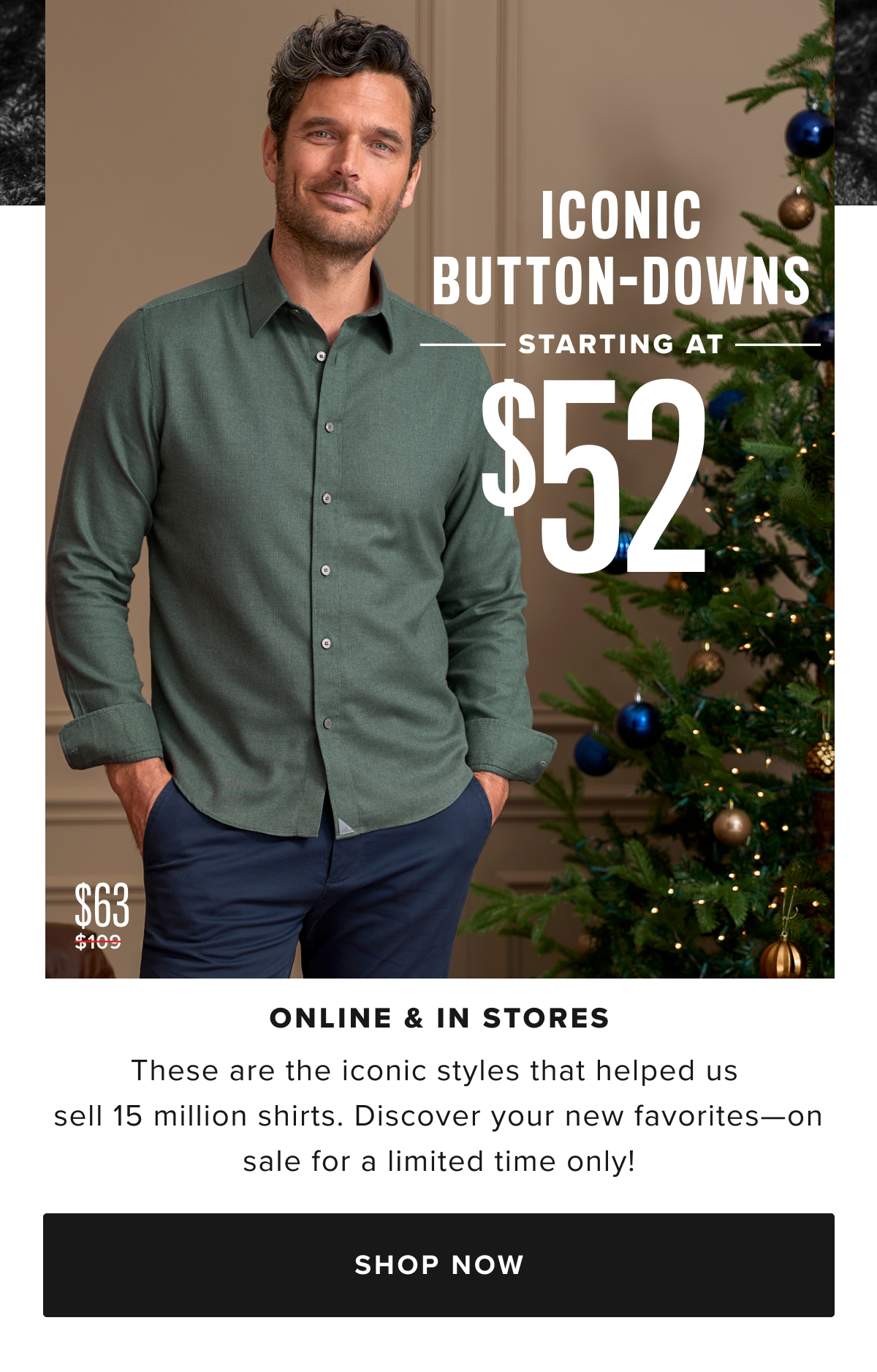 Iconic Button-Downs Starting at $49