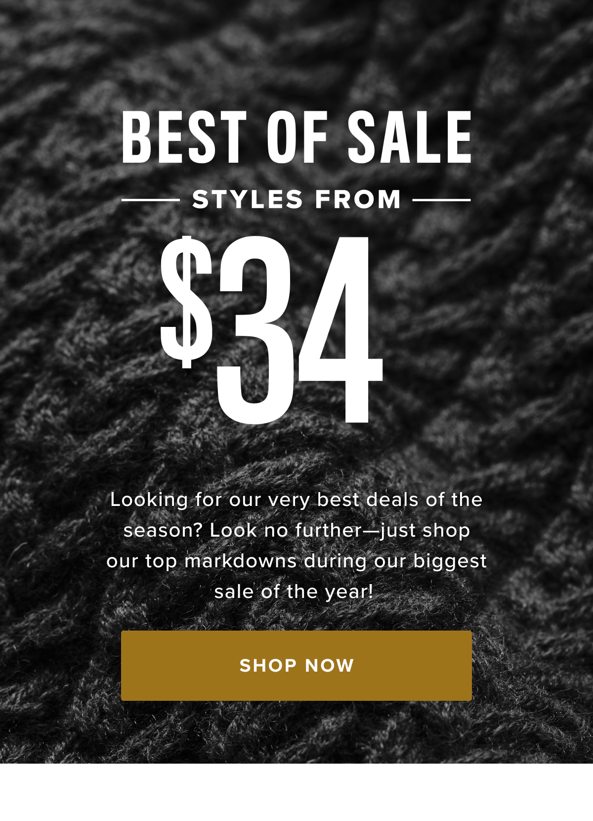 Best of Sale Styles From $34