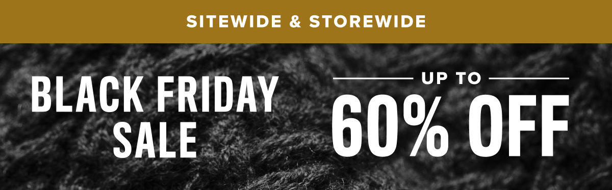 Up to 60% Sitewide