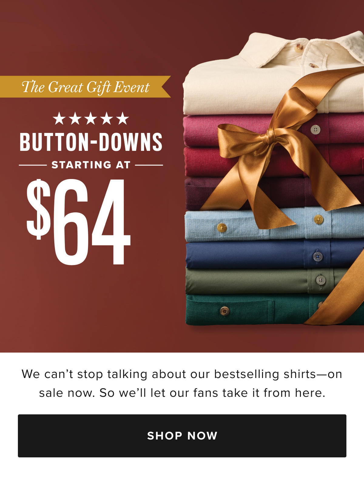 Button-Downs Starting at $64