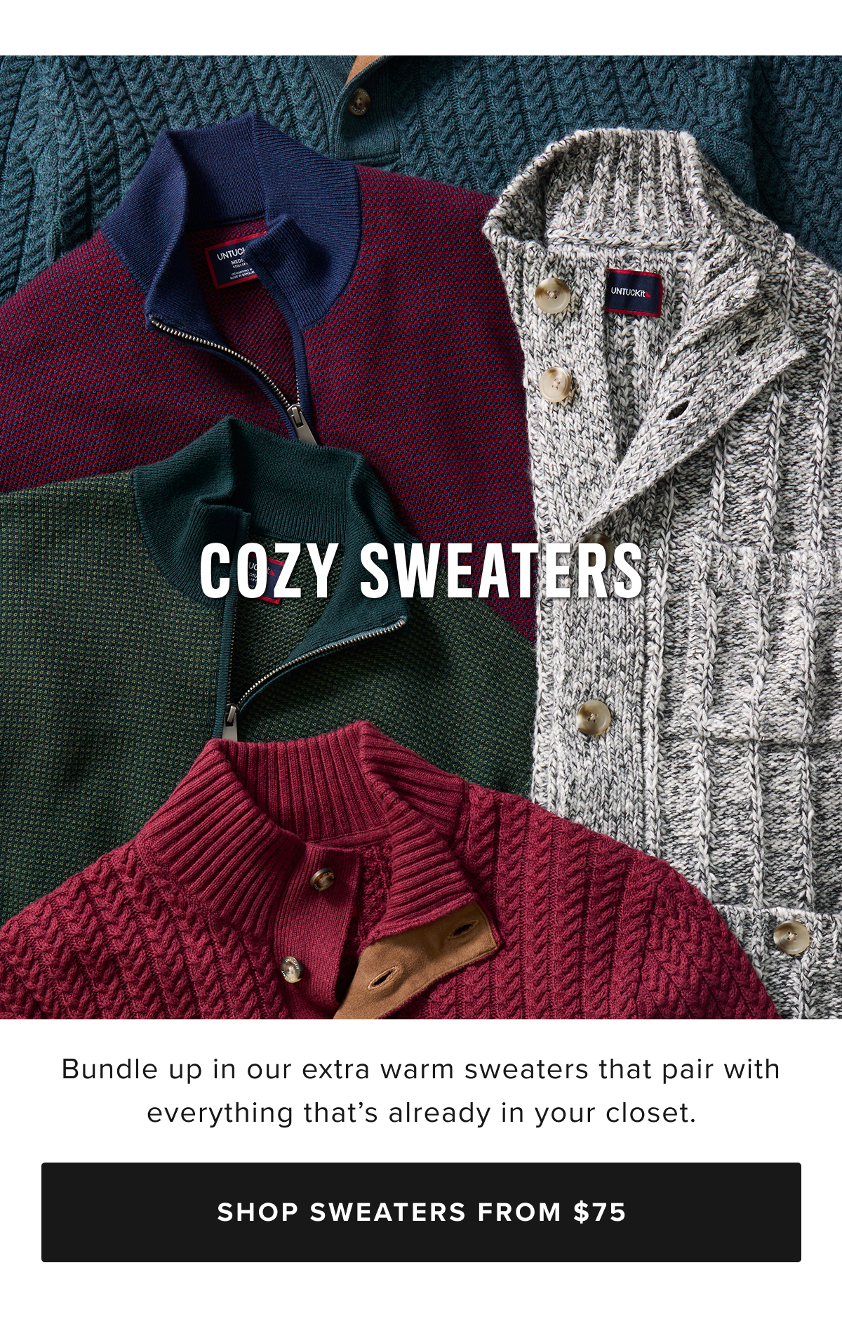 Shop Cozy Sweaters