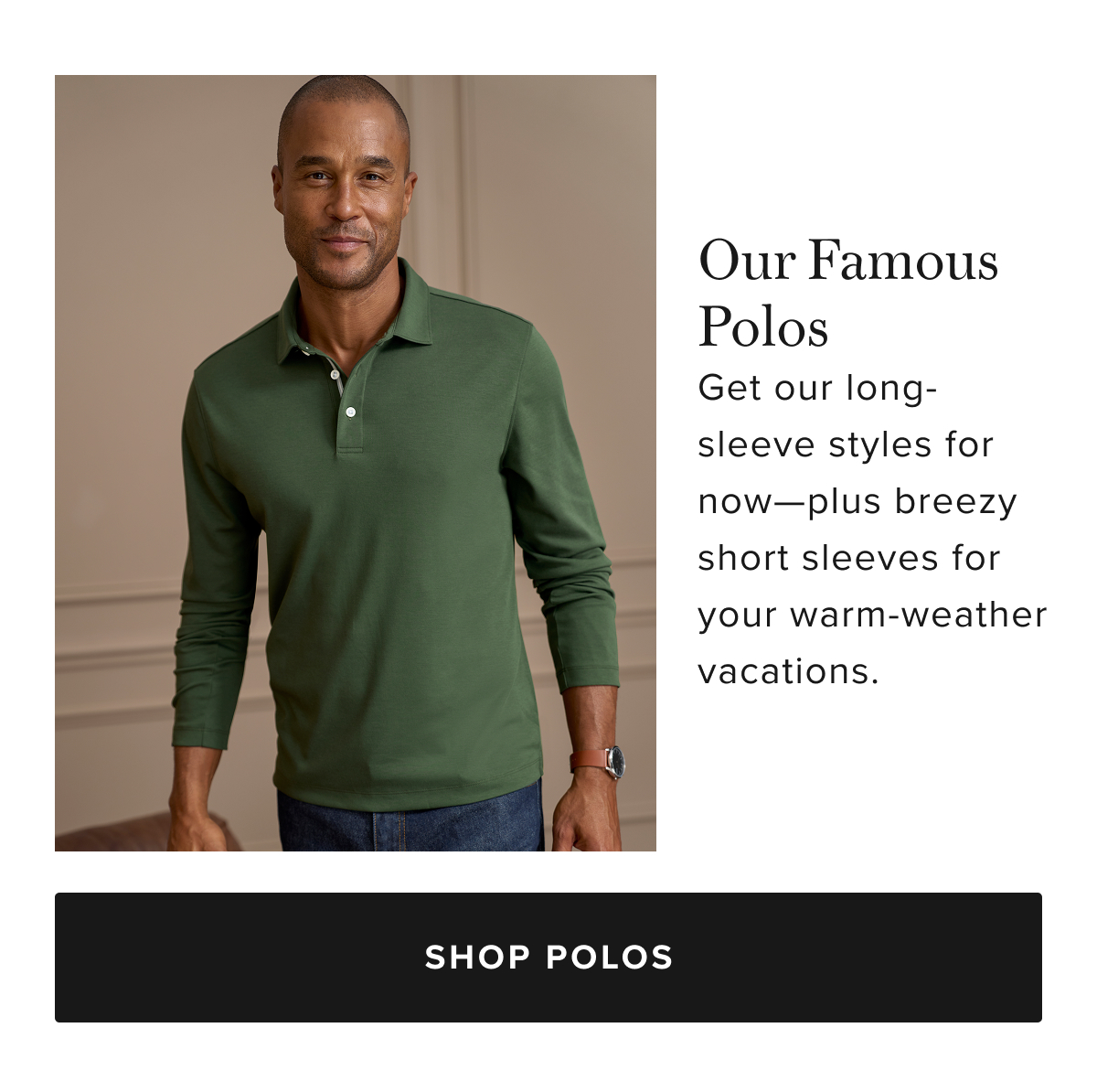 Shop Our Famous Polos
