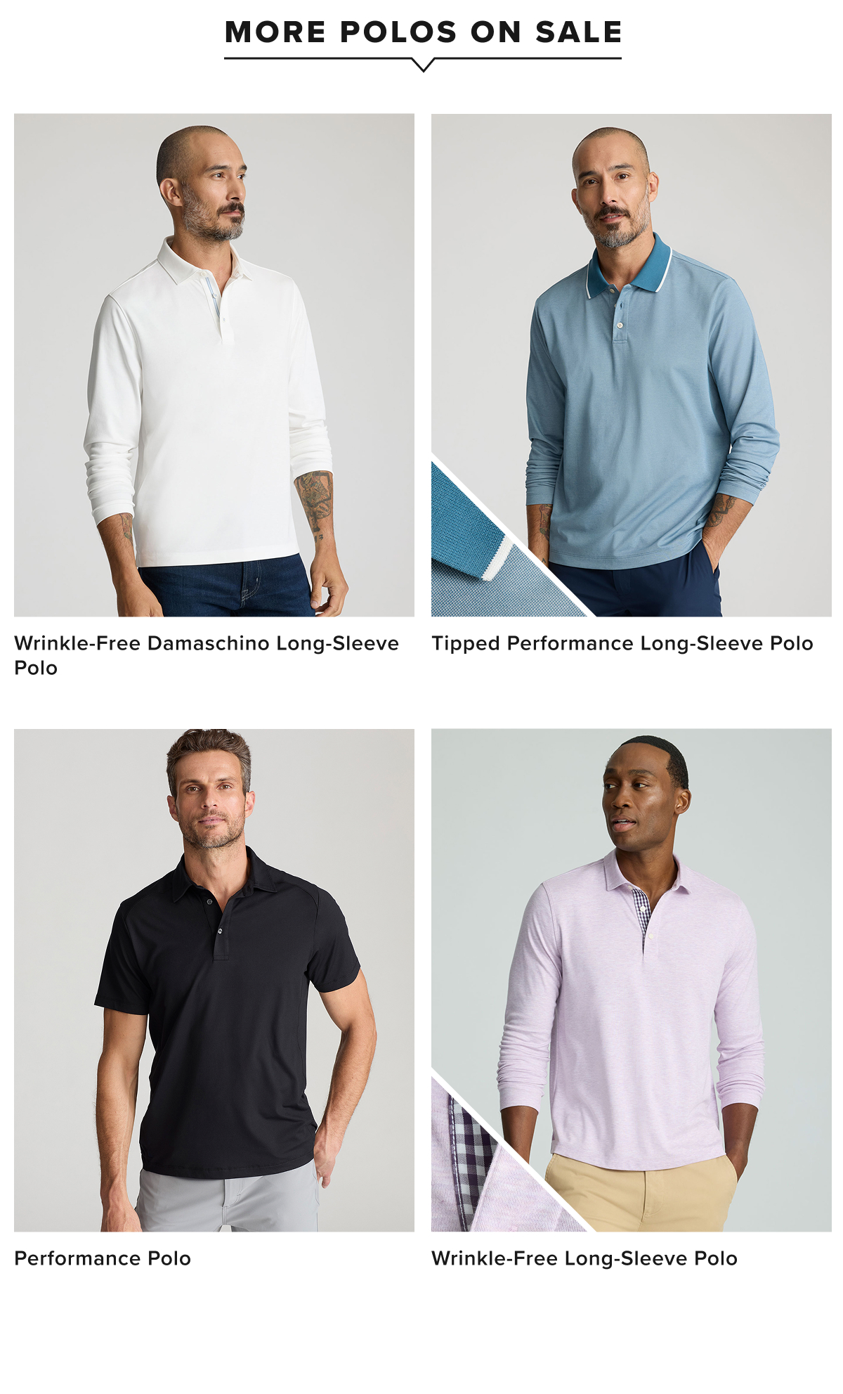 Featuring all of our polos on sale