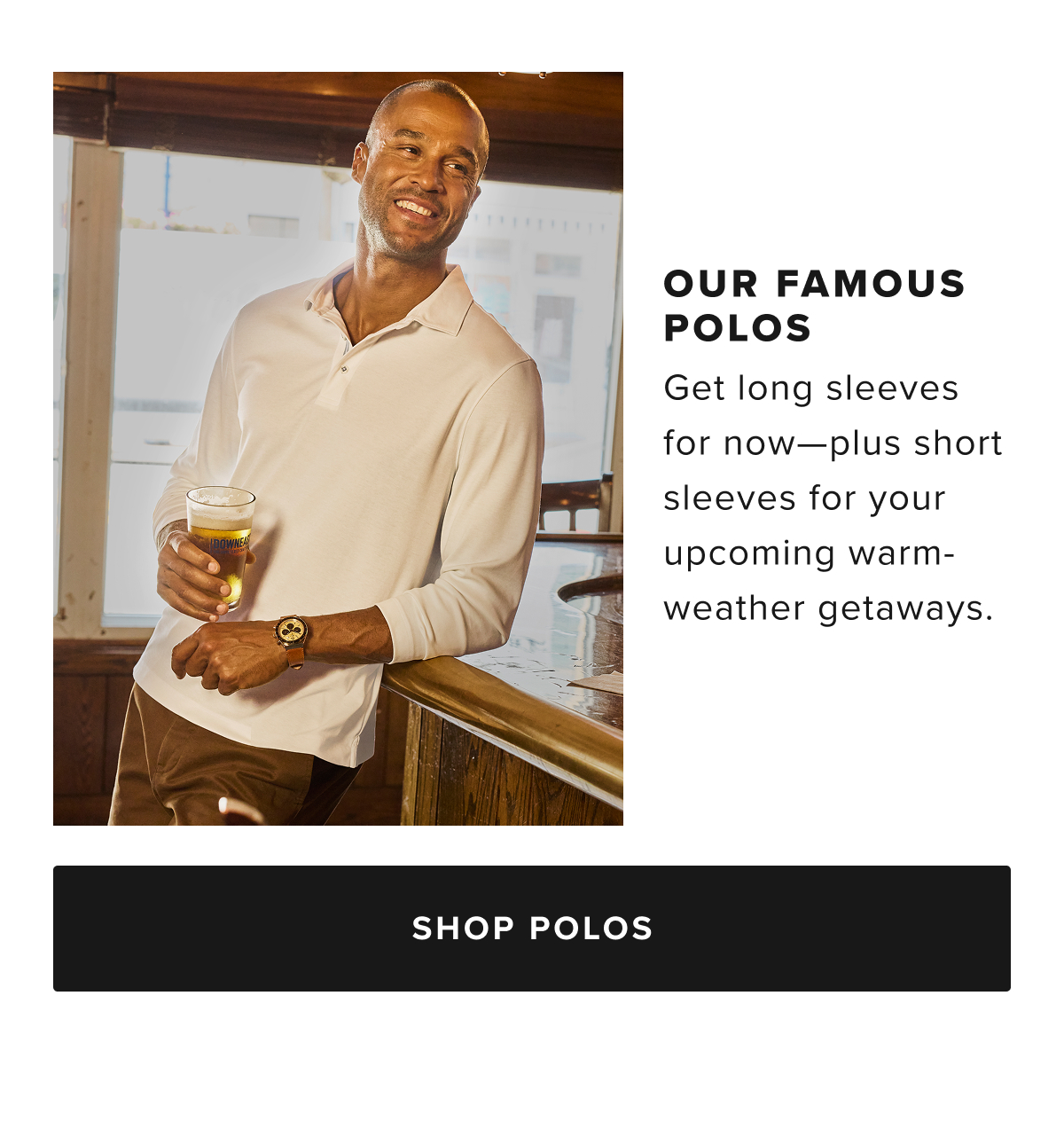 Shop $55 Famous Polos
