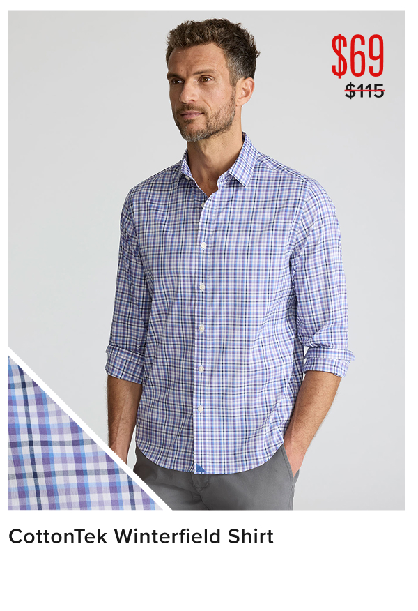 $69 CottonTek Winterfield Shirt